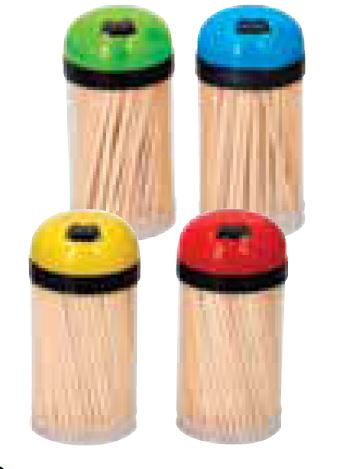 LOT DE 4 POTS DE CURES DENTS