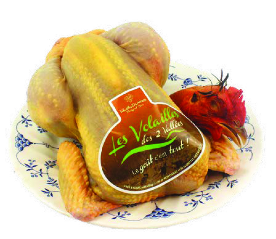 POULET ENTIER LES VOLAILLES DES 2 VALLÉES