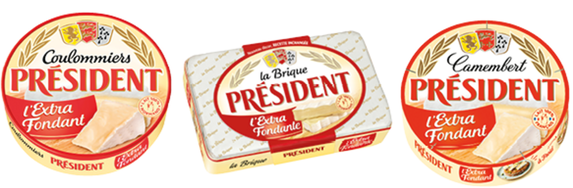 SUR LES PRODUITS PRÉSENTS EN MAGASIN DE LA GAMME EXTRA FONDANT "PRESIDENT"