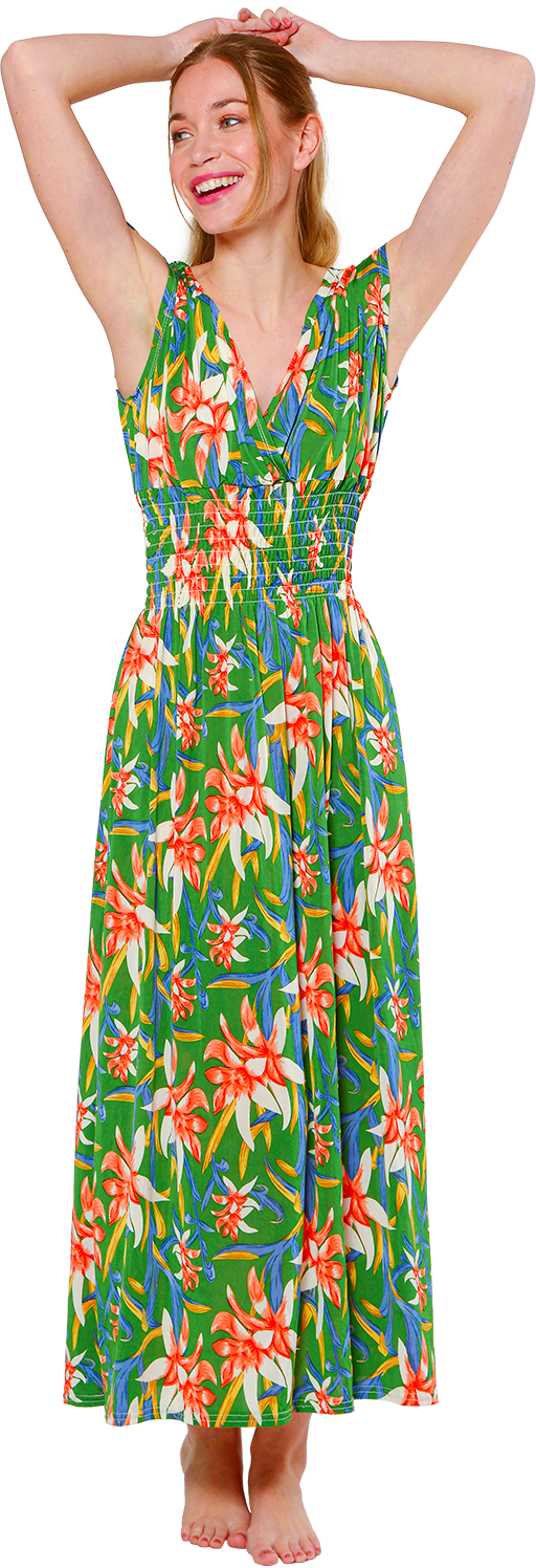 ROBE LONGUE CROISÉE