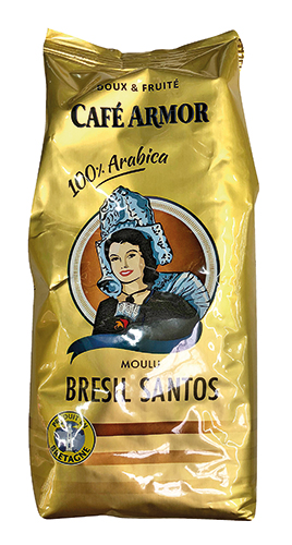 CAFÉ MOULU 100% ARABICA BRÉSIL SANTOS