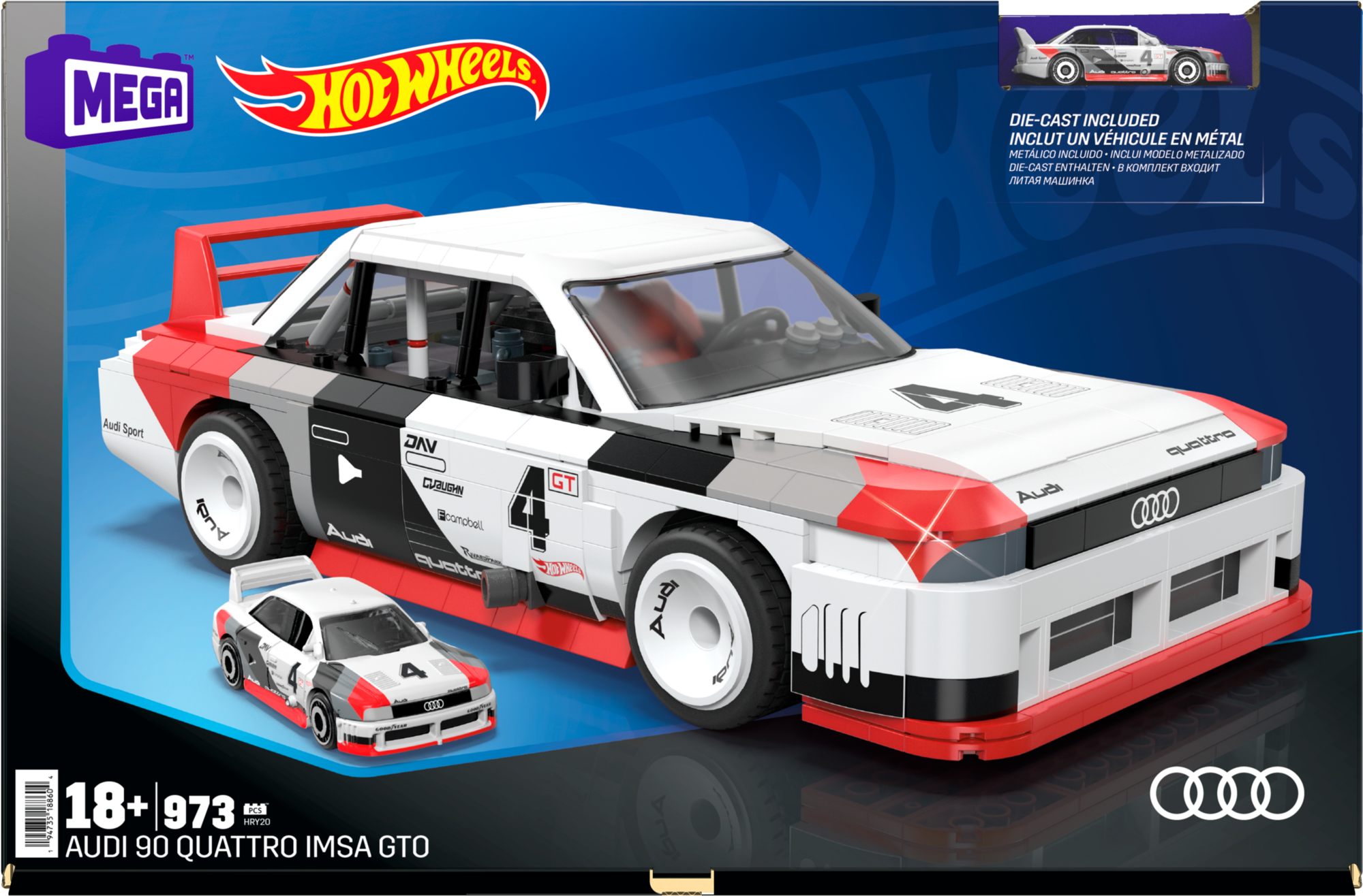 Coffret de collection Audi 90 Quattro IMSA GTO 