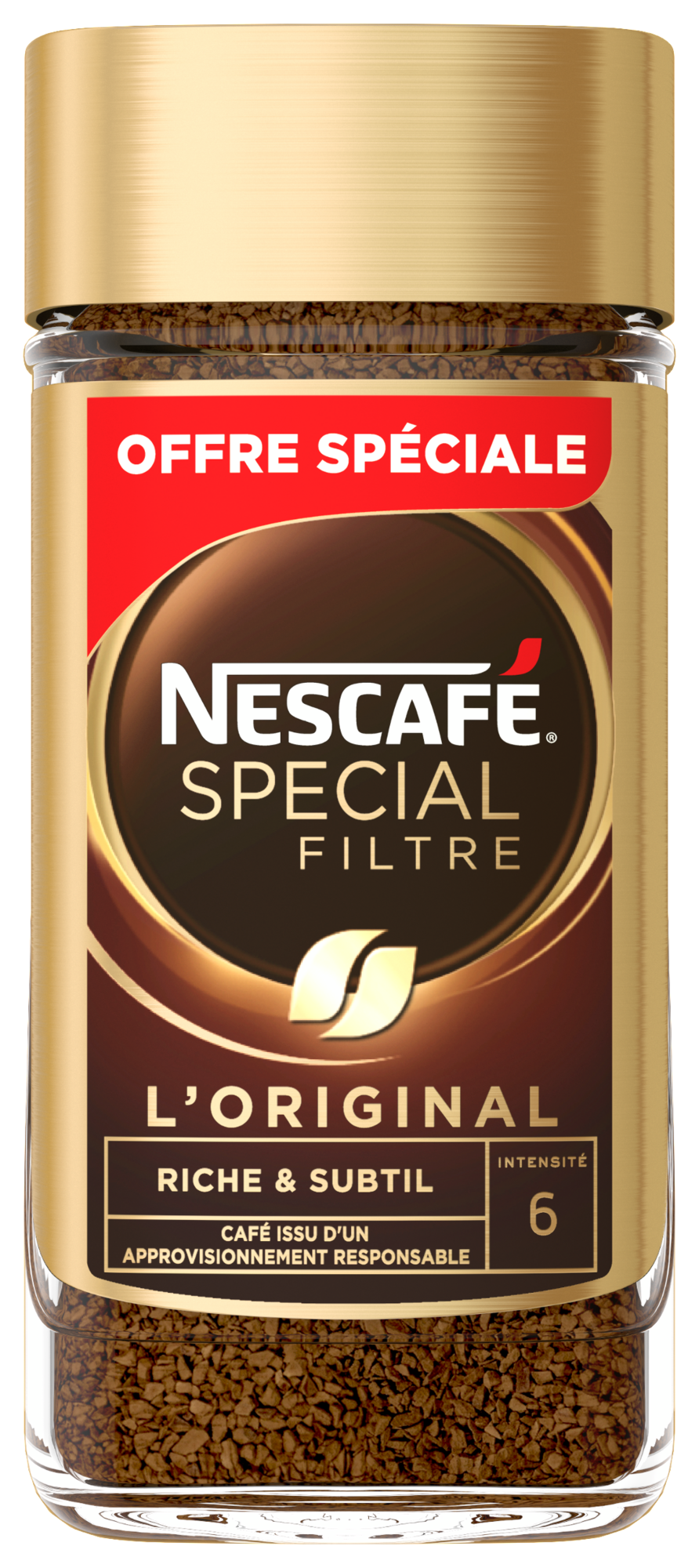 CAFÉ SOLUBLE SPÉCIAL FILTRE