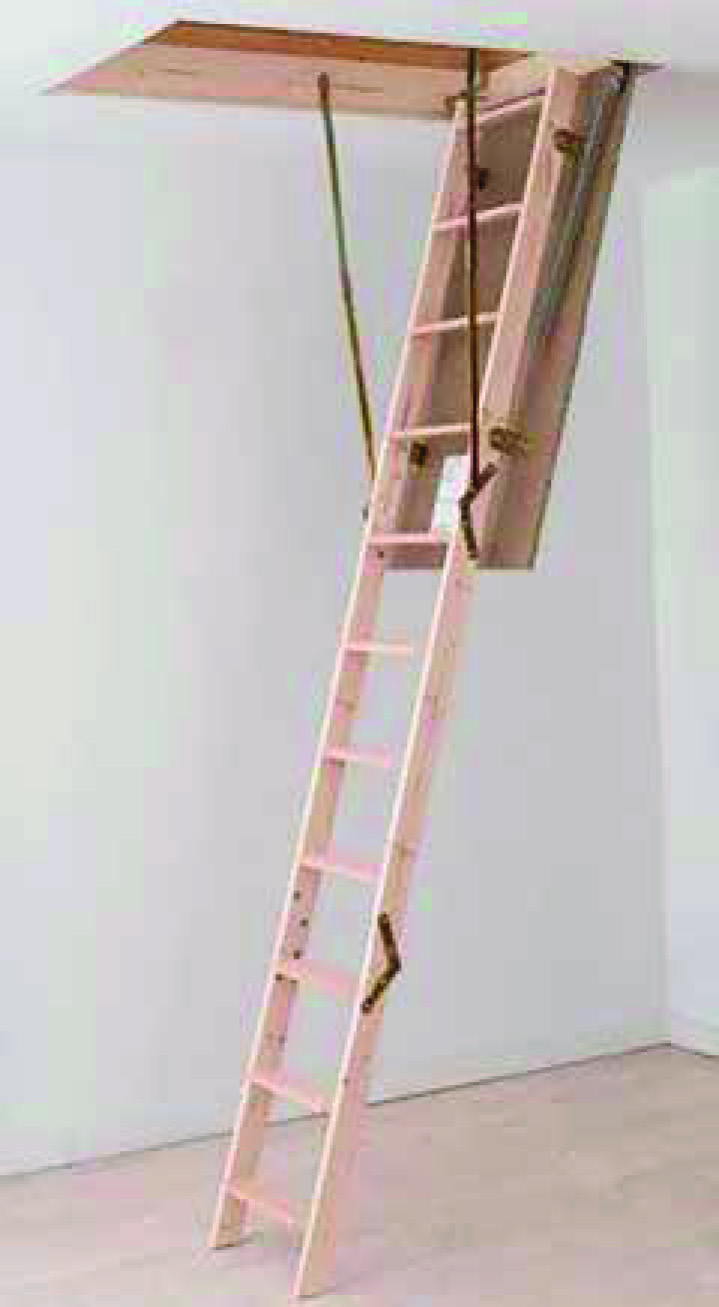 ESCALIER ESCAMOTABLE NON ISOLÉ