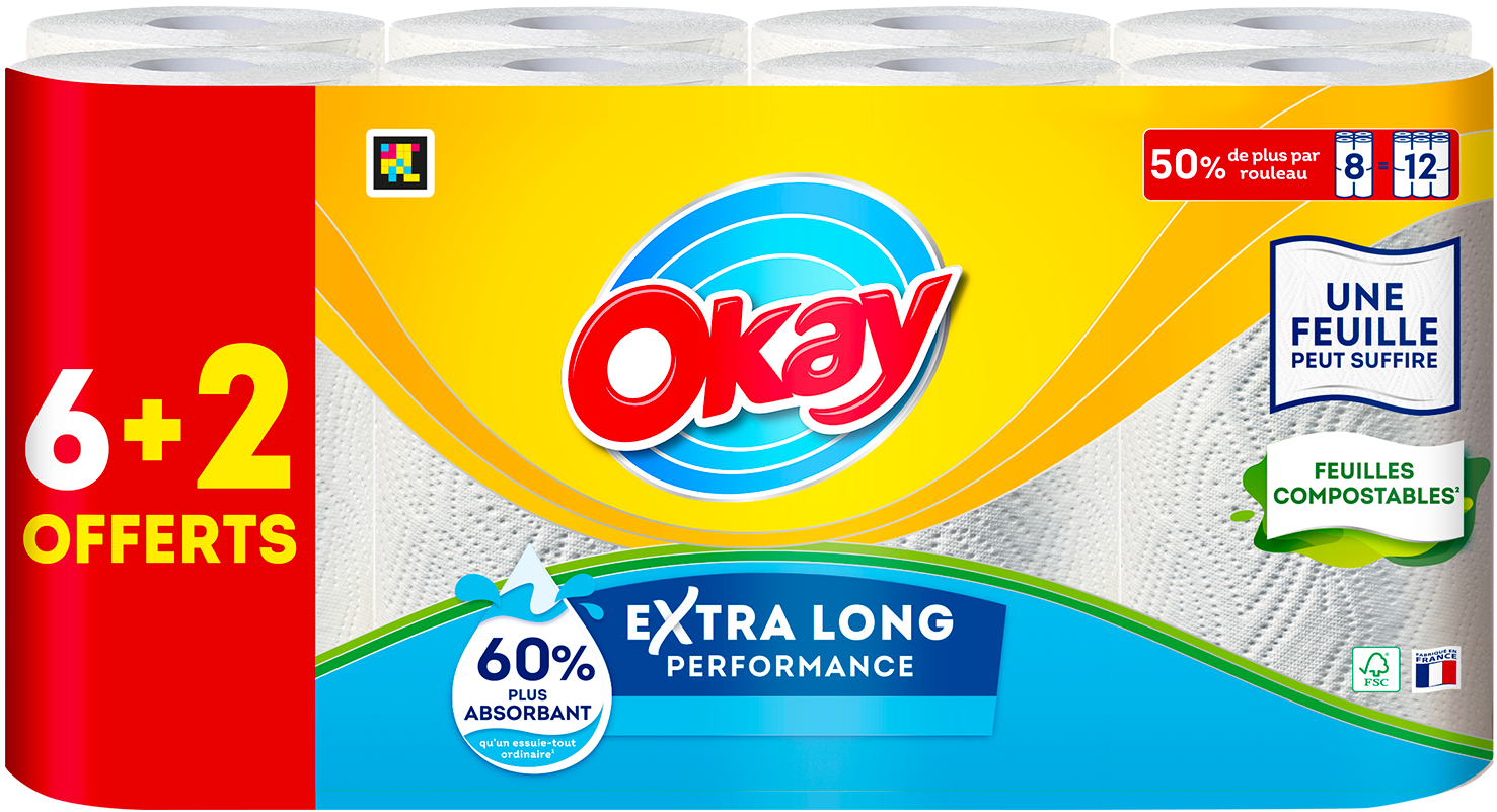 ESSUIE-TOUT
EXTRA LONG
PERFORMANCE BLANC