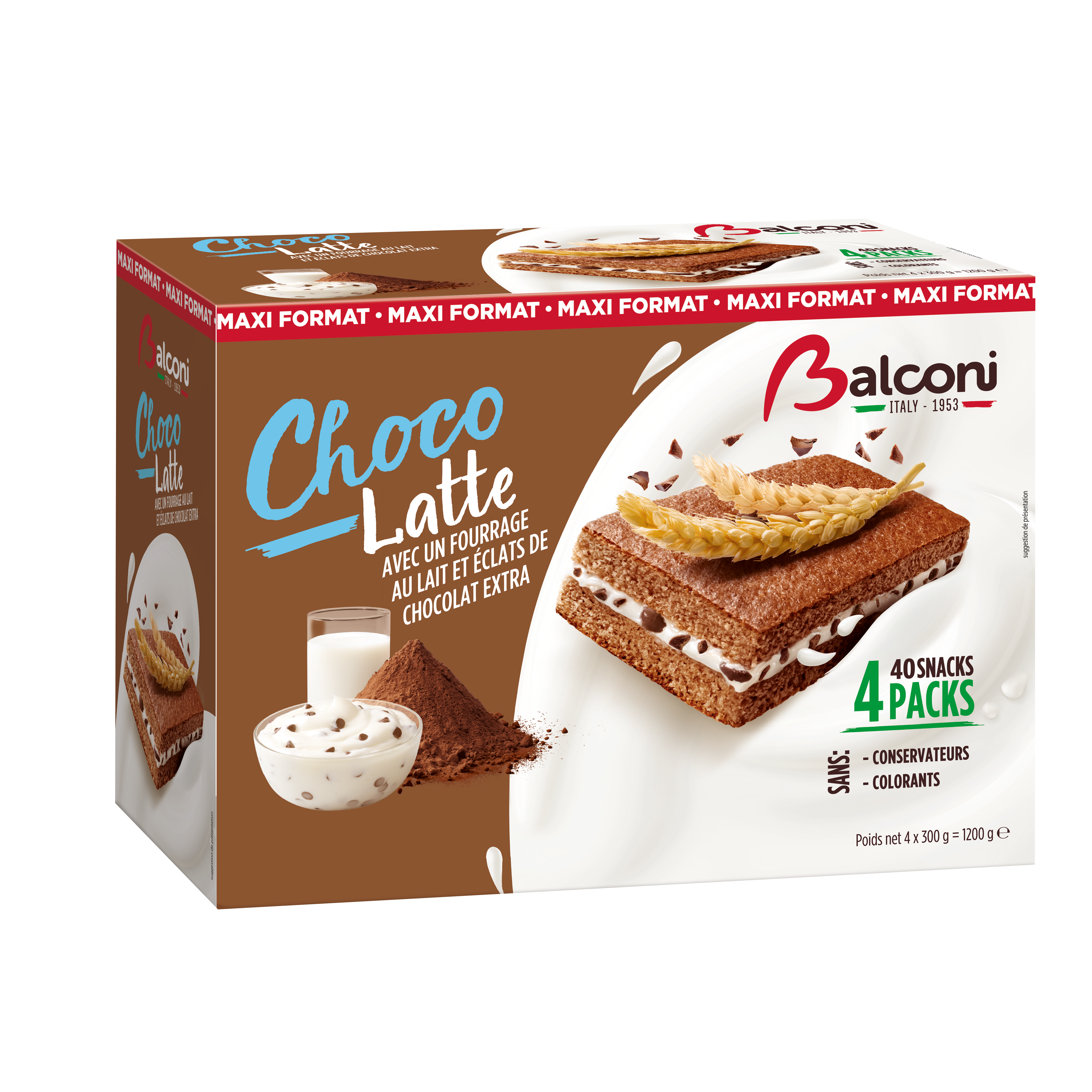SNACKS CHOCO LATTE
