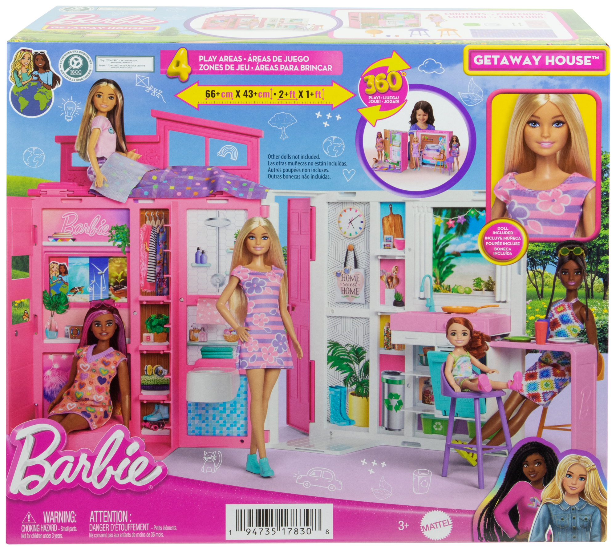 Barbie maison à emporter