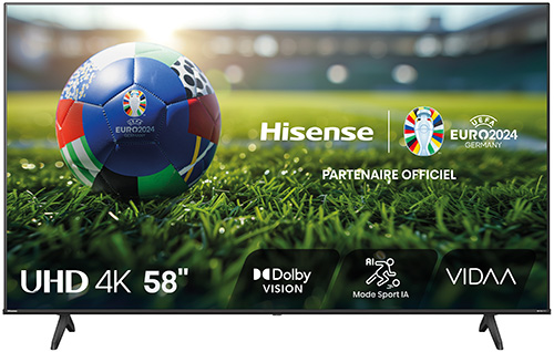 TÉLÉVISEUR LED 58"