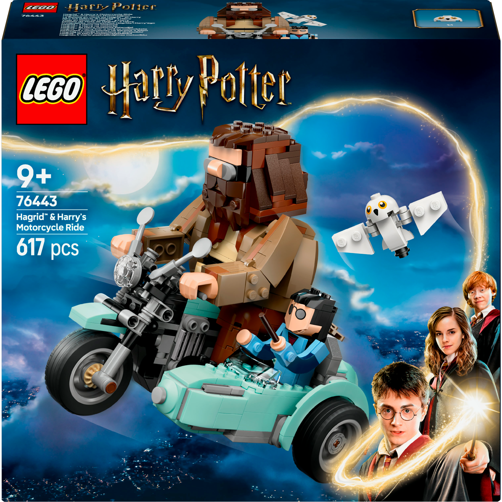 LA BALADE EN MOTO DE HAGRID ET HARRY