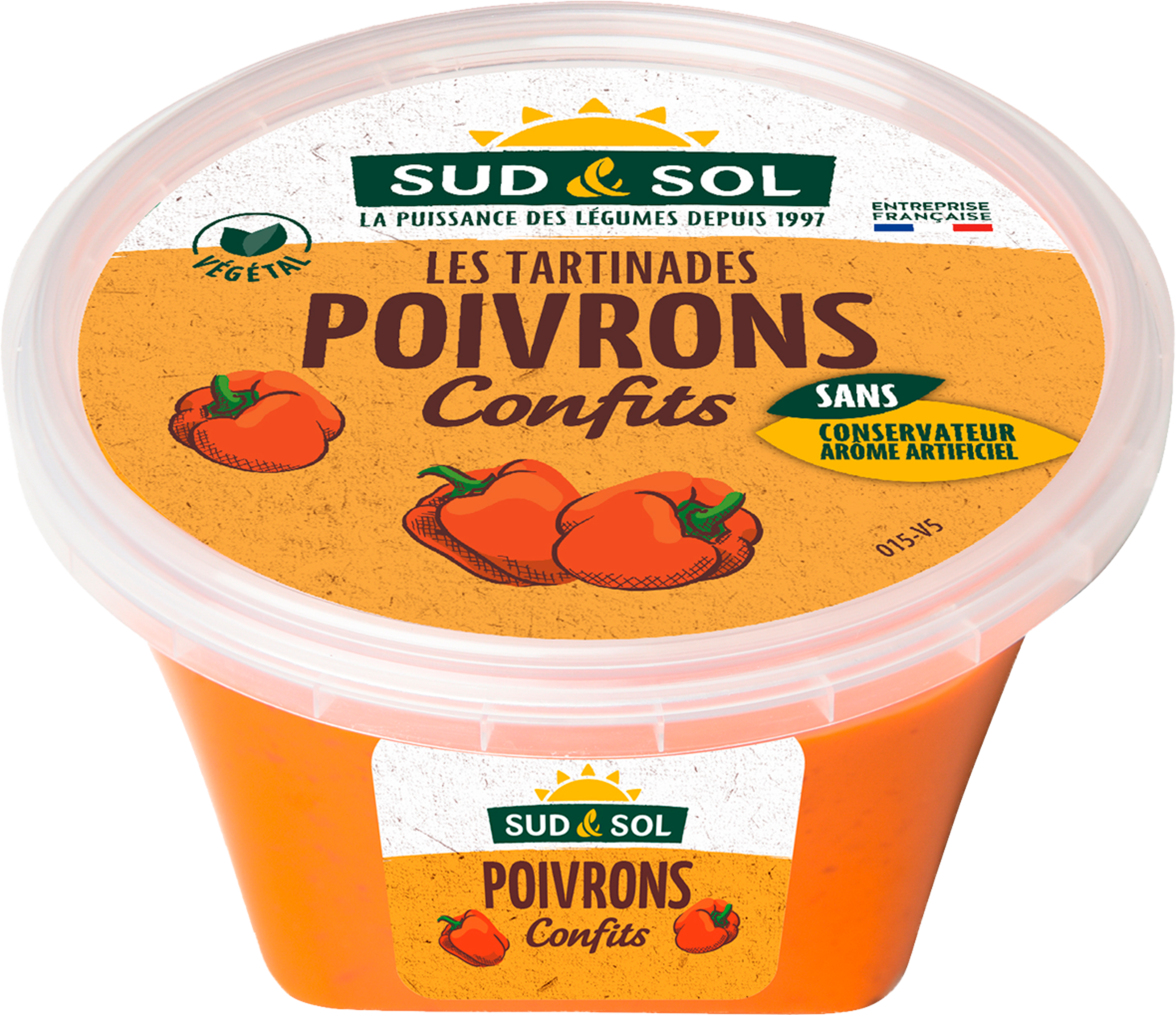 Les tartinades poivrons confits