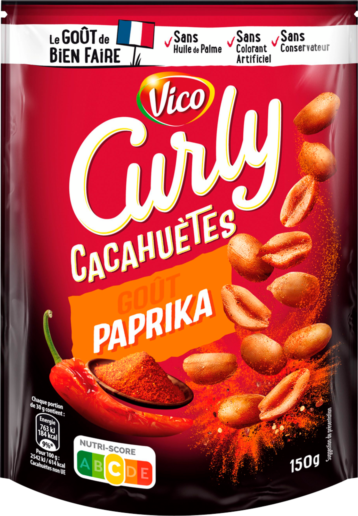 "CURLY CACAHUÈTES"