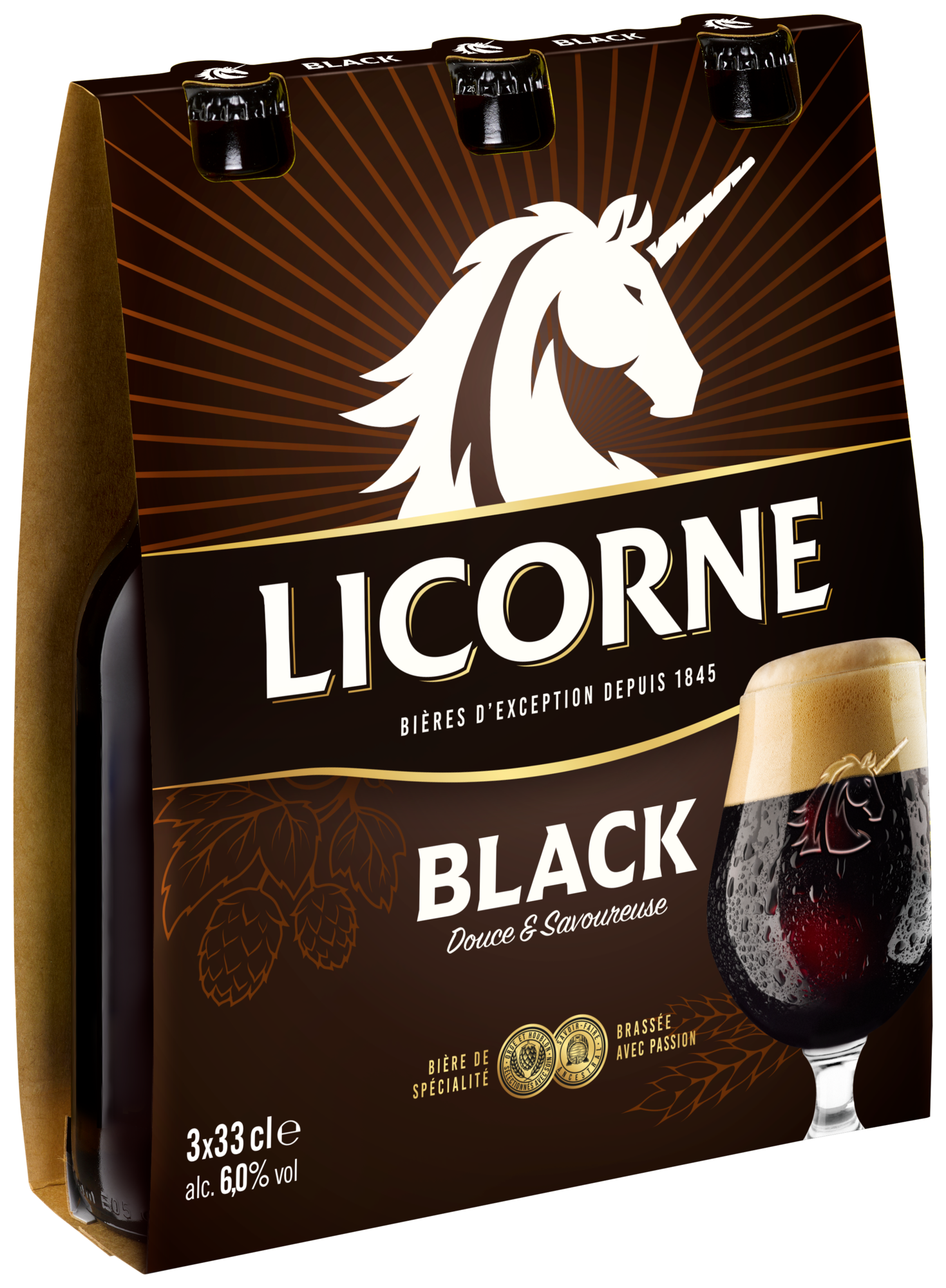 BIÈRE BRUNE BLACK