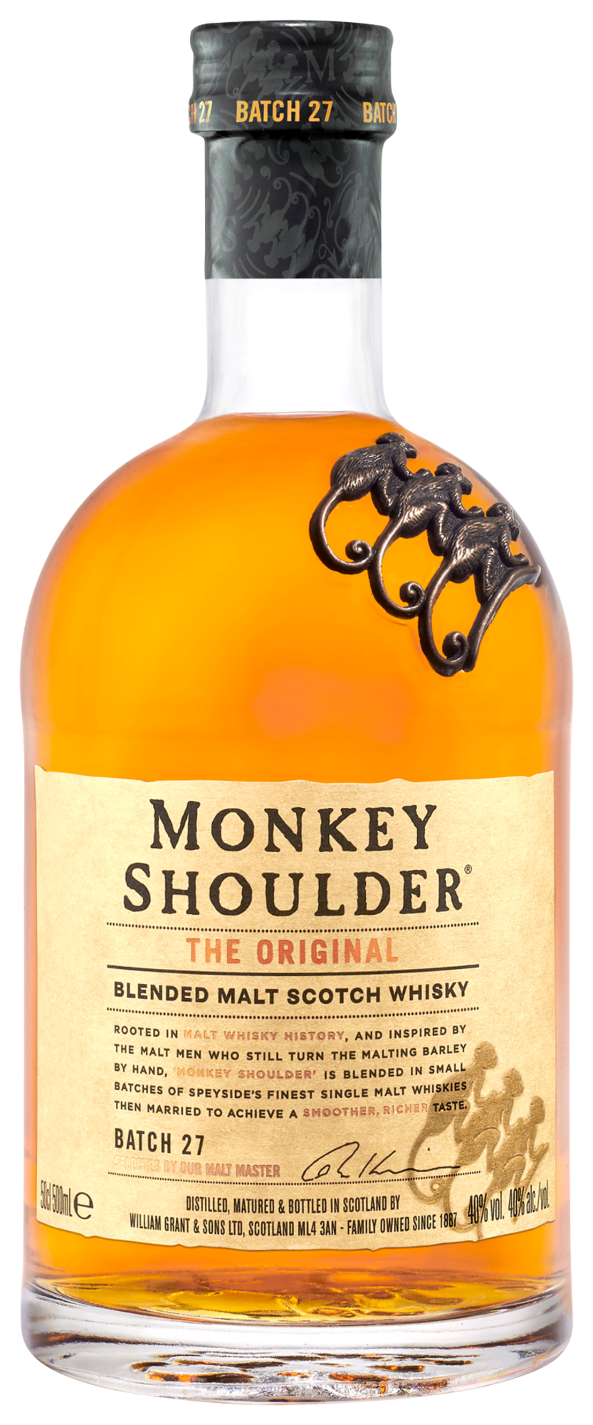 SUR LES PRODUITS PRÉSENTS EN MAGASIN DE LA GAMME “MONKEY SHOULDER”.