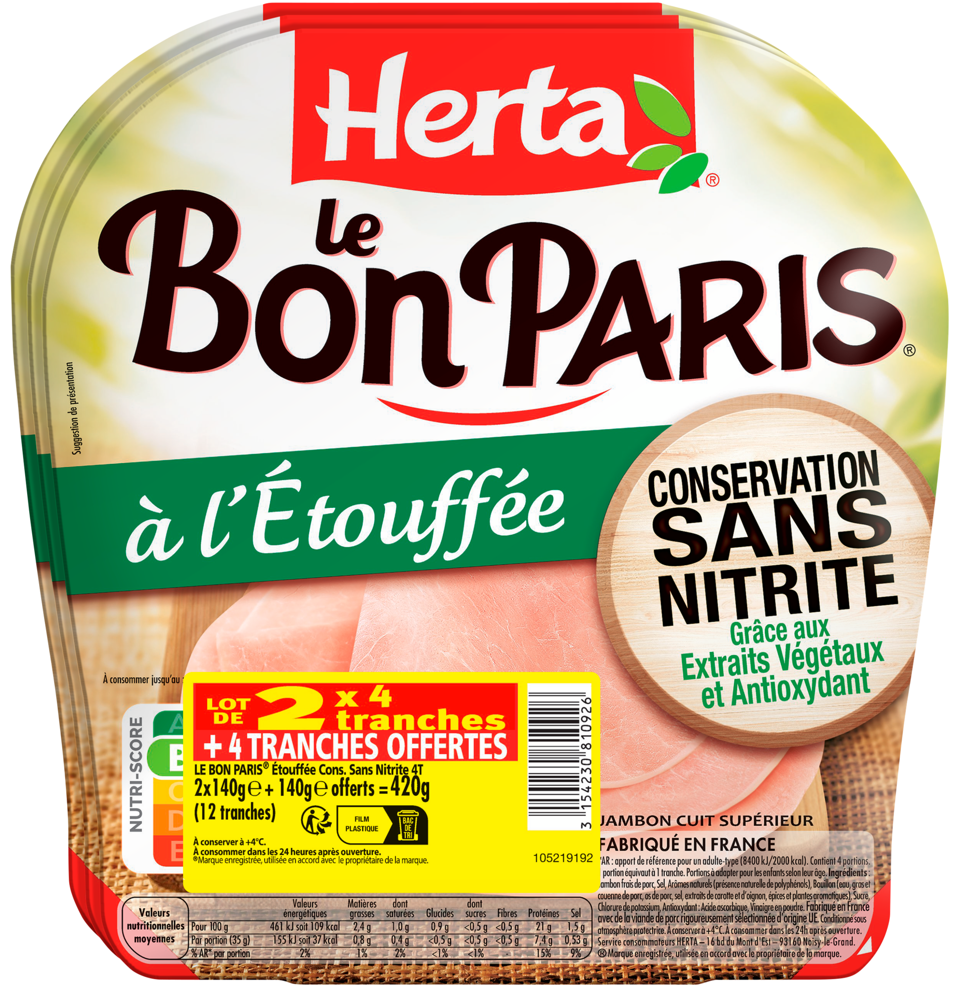 Le bon paris à l'étouffée