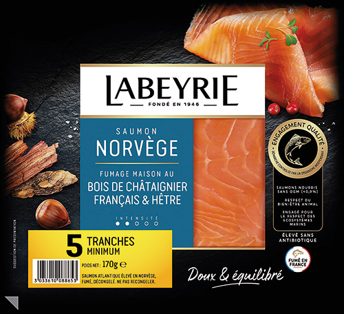 SAUMON FUMÉ NORVÈGE