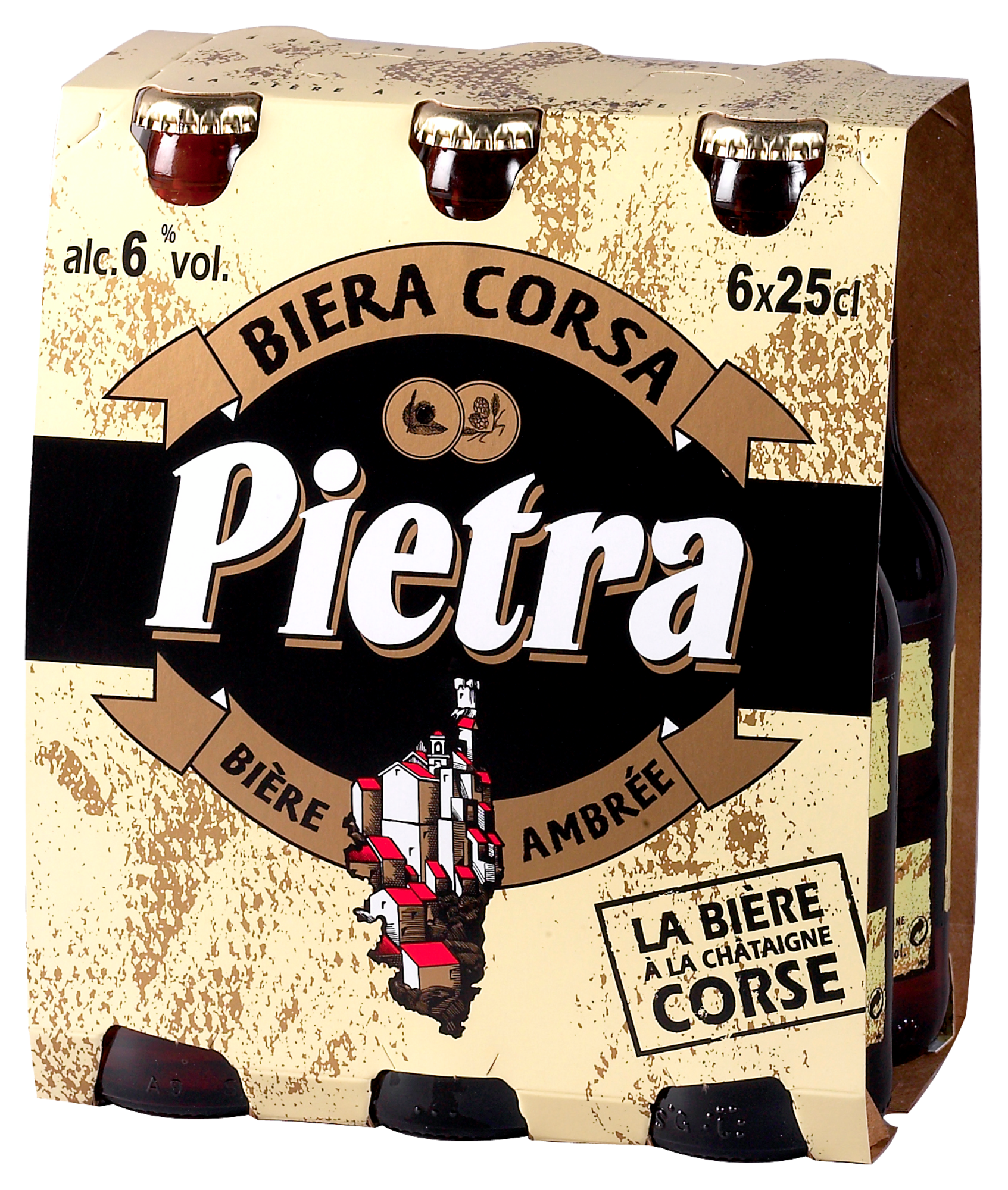 BIÈRE AMBRÉE À LA CHÂTAIGNE CORSE