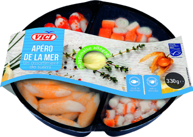 APÉRO DE LA MER MSC AVEC MAYONNAISE ALLÉGÉE 