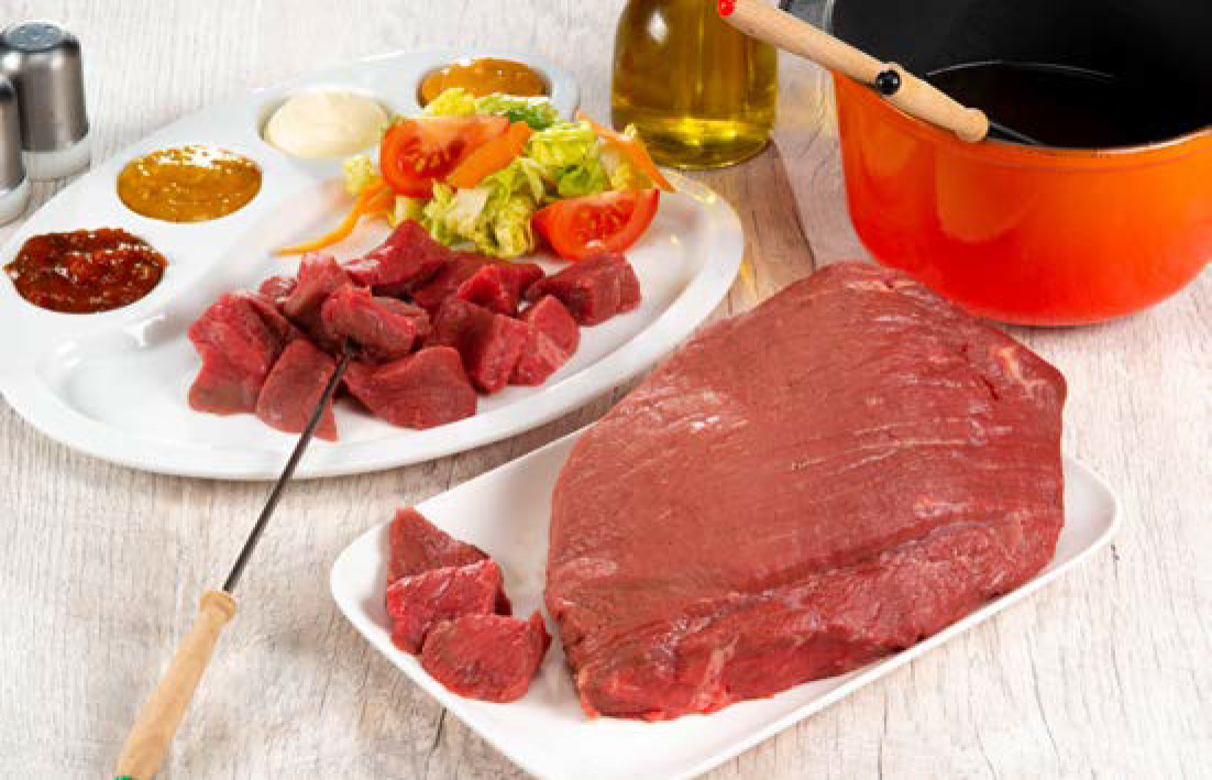 VIANDE BOVINE : PIÈCE À FONDUE