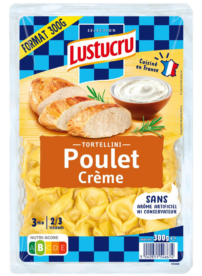 TORTELLINI POULET CRÈME
