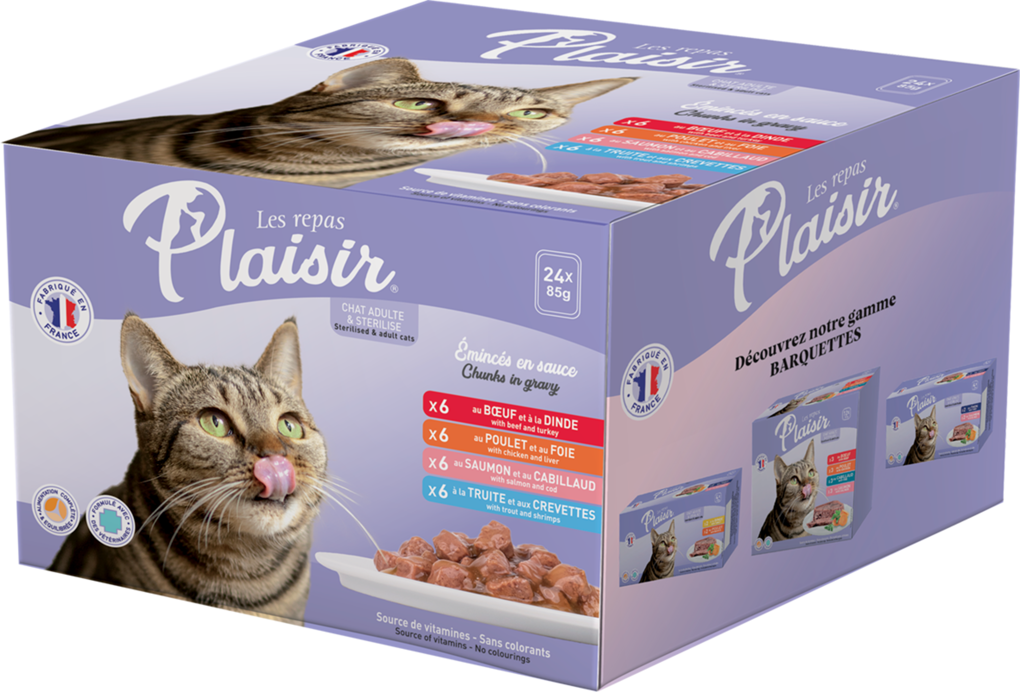 ÉMINCÉS EN SAUCE POUR CHAT