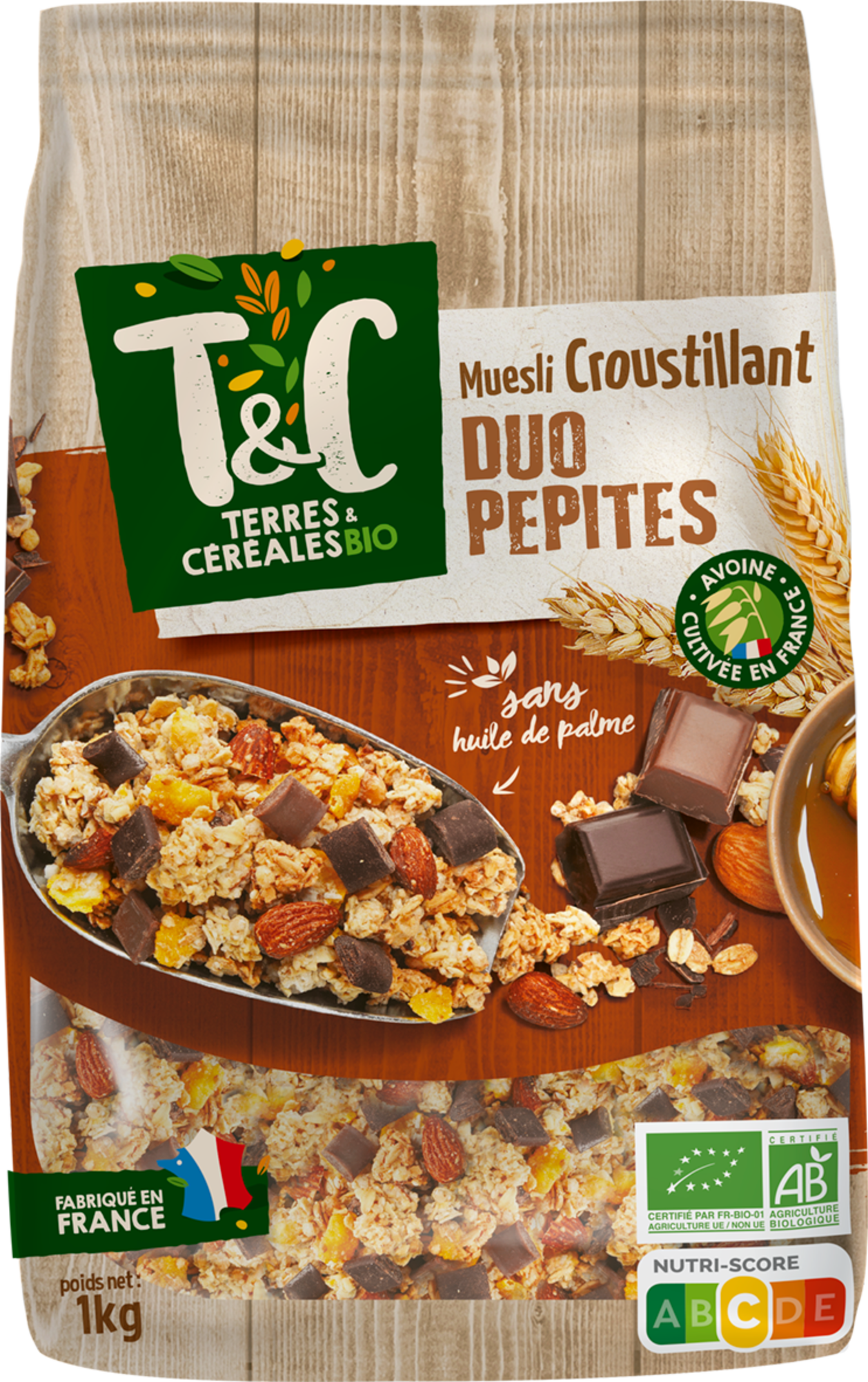 MUESLI CROUSTILLANT BIO
