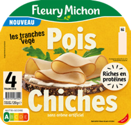 TRANCHES VÉGÉ POIS CHICHES