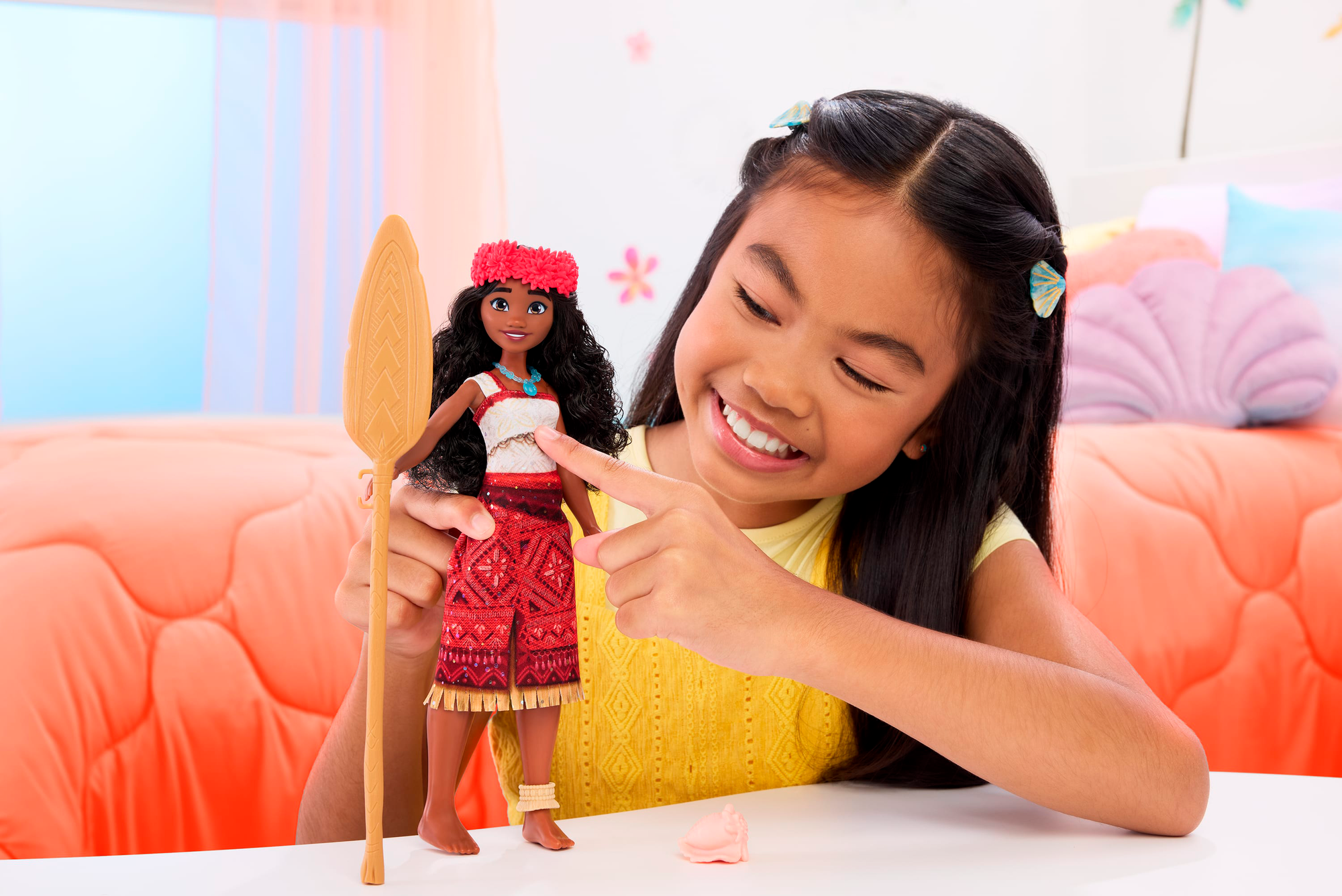 Poupée Vaiana chantante