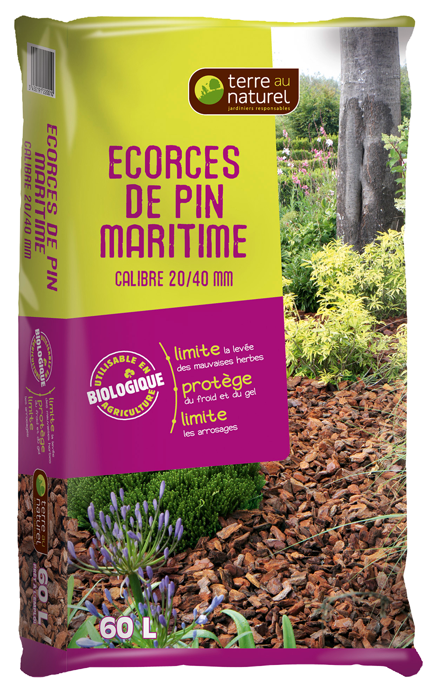 ÉCORCES DE PIN MARITIME