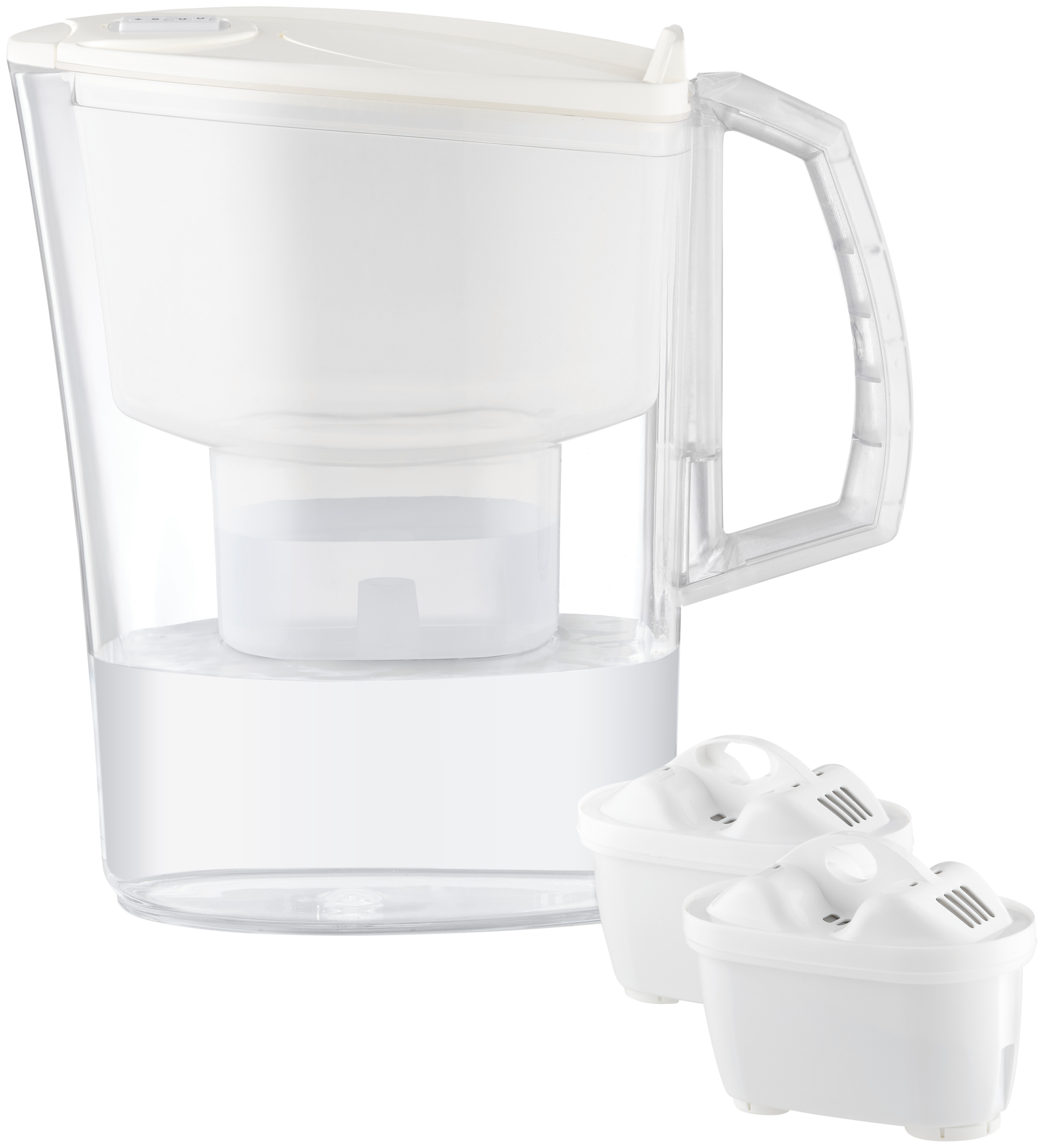 CARAFE FILTRANTE 2,5L + 2 CARTOUCHES OVALES