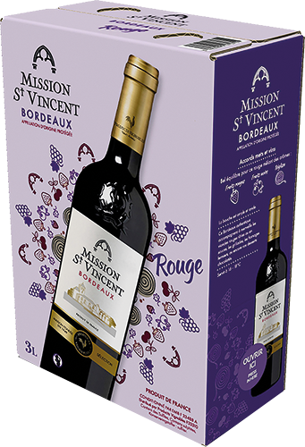 AOP BORDEAUX VIN ROUGE