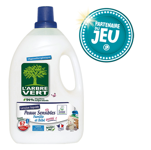 LESSIVE LIQUIDE PEAUX SENSIBLES