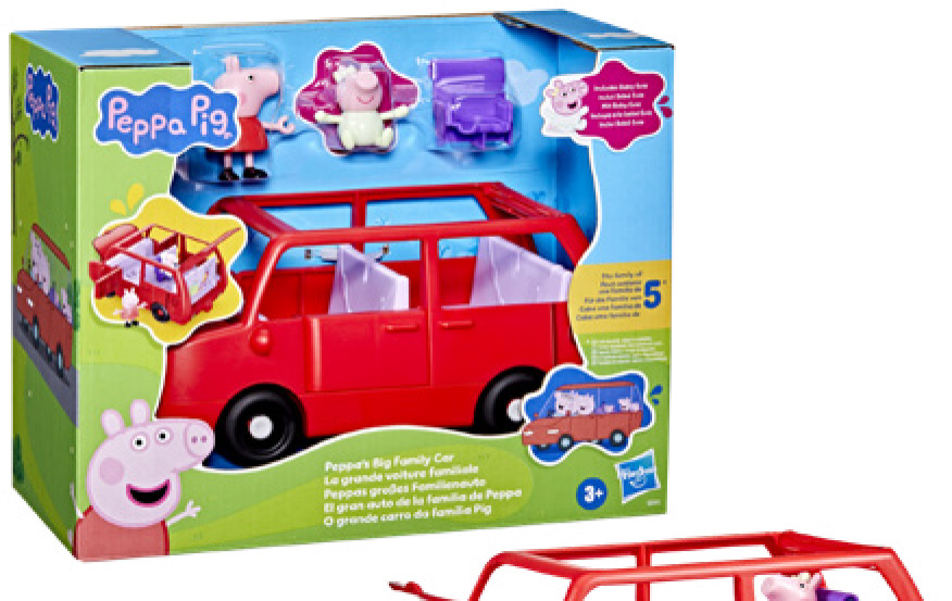 LA VOITURE ROUGE DE PEPPA