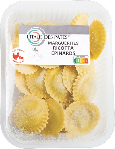 MARGUERITES RICOTTA ÉPINARDS