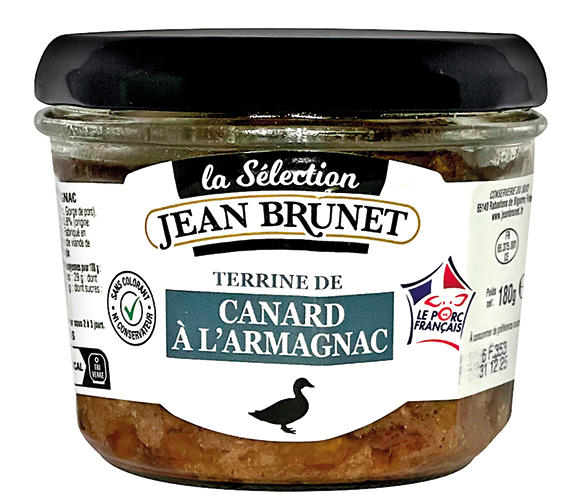 TERRINE DE CANARD À L’ARMAGNAC