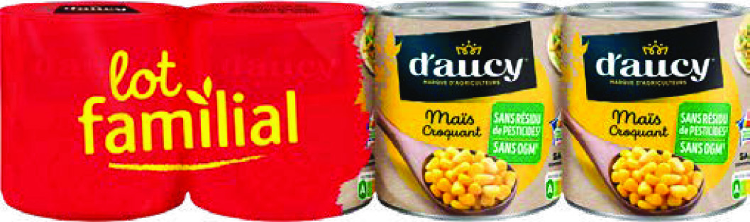 MAÏS CROQUANT LOT FAMILIAL D'AUCY