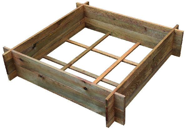CARRÉ POTAGER 9 SECTIONS