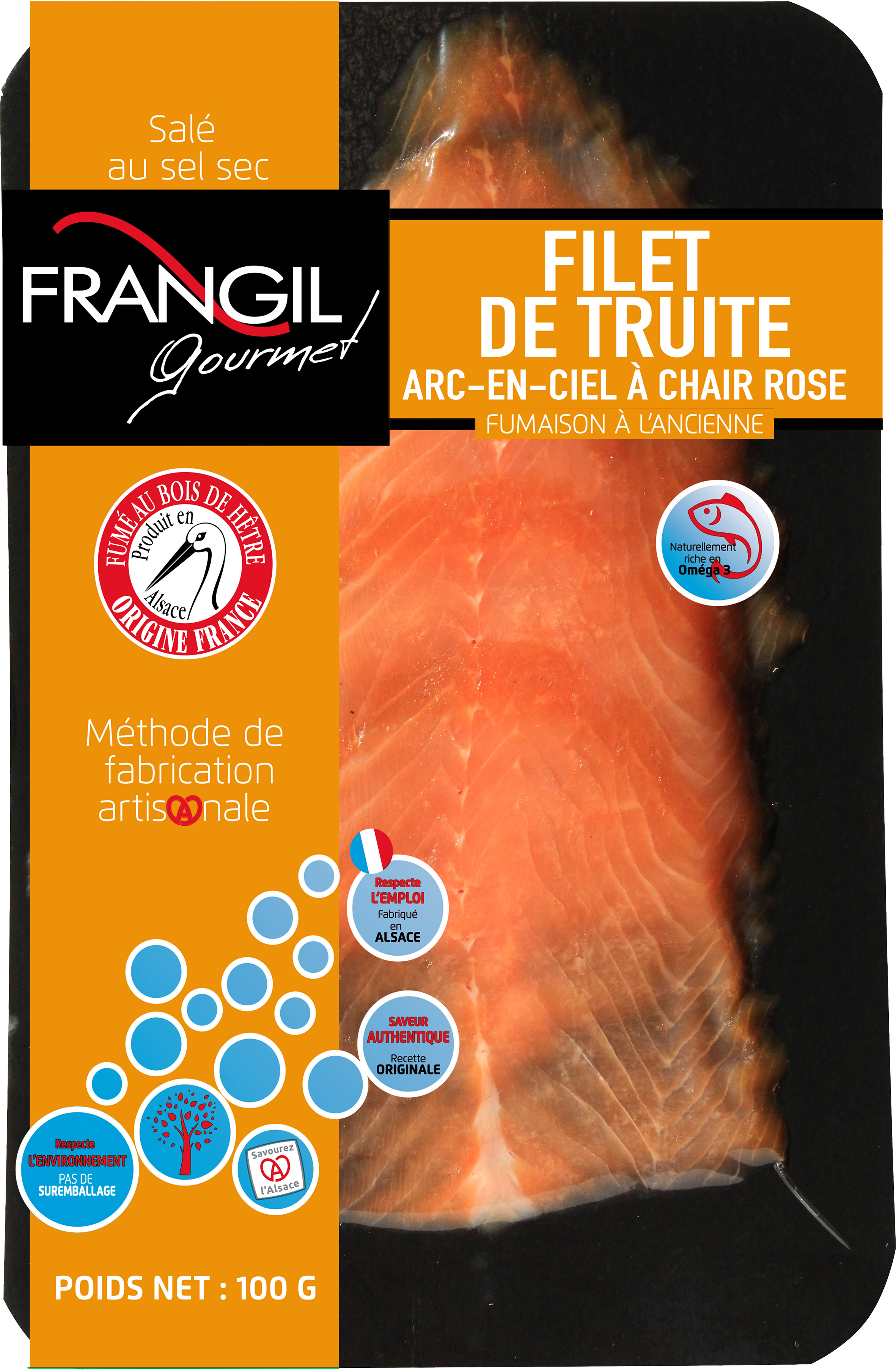 FILET DE TRUITE FUMÉ À L'ANCIENNE