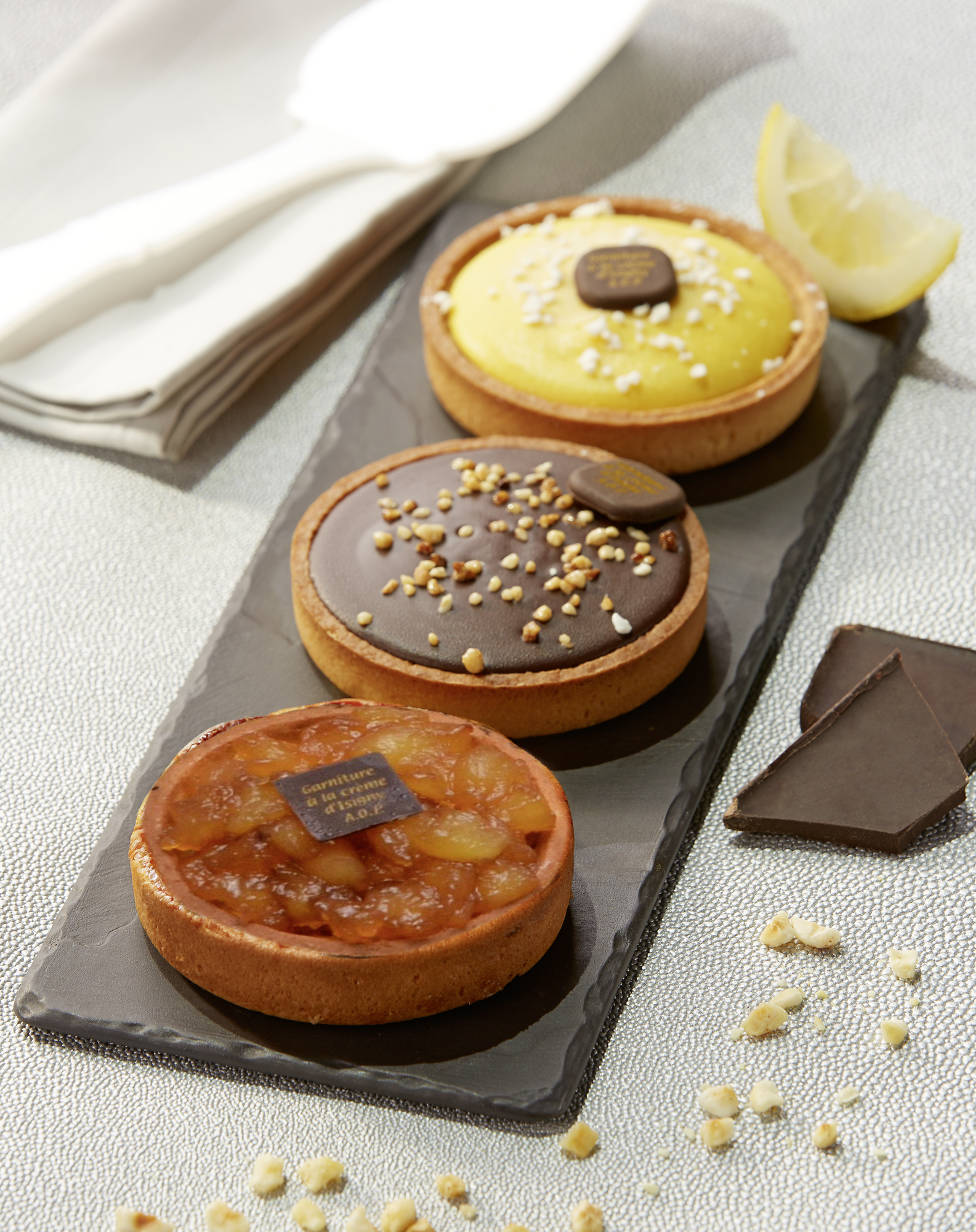 Trilogie de tartelettes