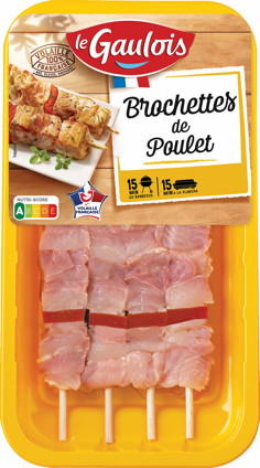 BROCHETTES DE VOLAILLE