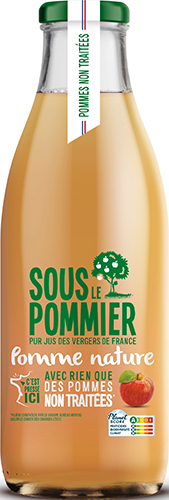 PUR JUS AVEC POMMES NON TRAITÉES