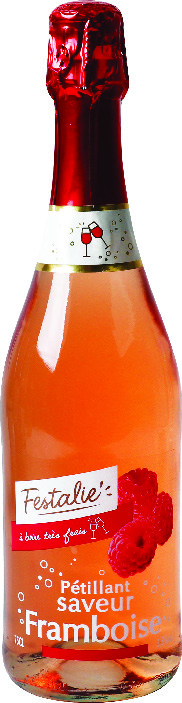 PÉTILLANT AROMATISÉ FRAMBOISE FESTALIE