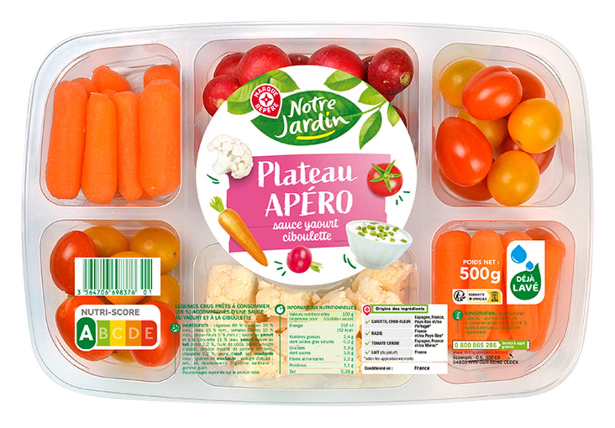 PLATEAU APÉRO CRUDITÉ