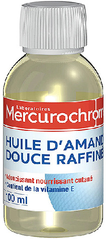 HUILE D’AMANDE DOUCE RAFFINÉE Mercurochrome