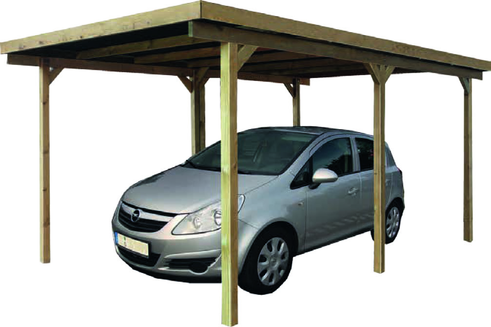 CARPORT EN BOIS