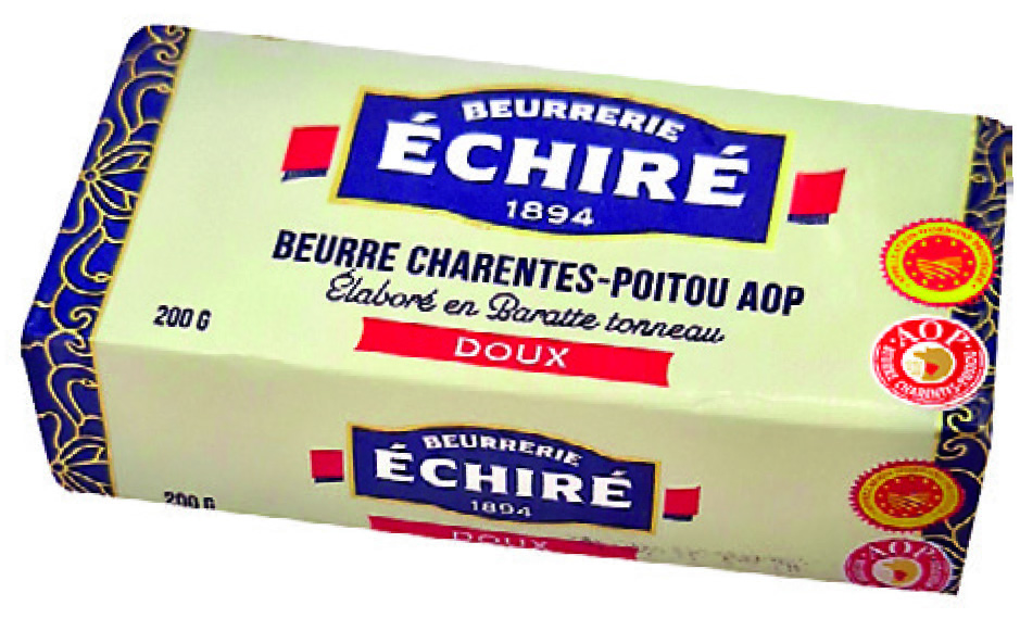 BEURRE CHARENTES-POITOU AOP(3) DOUX ÉCHIRÉ
