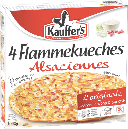 FLAMMEKUECHES ALSACIENNES SURGELÉES