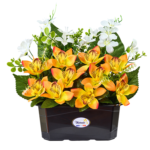 JARDINIERE D'ORCHIDEES/FLEURETTES