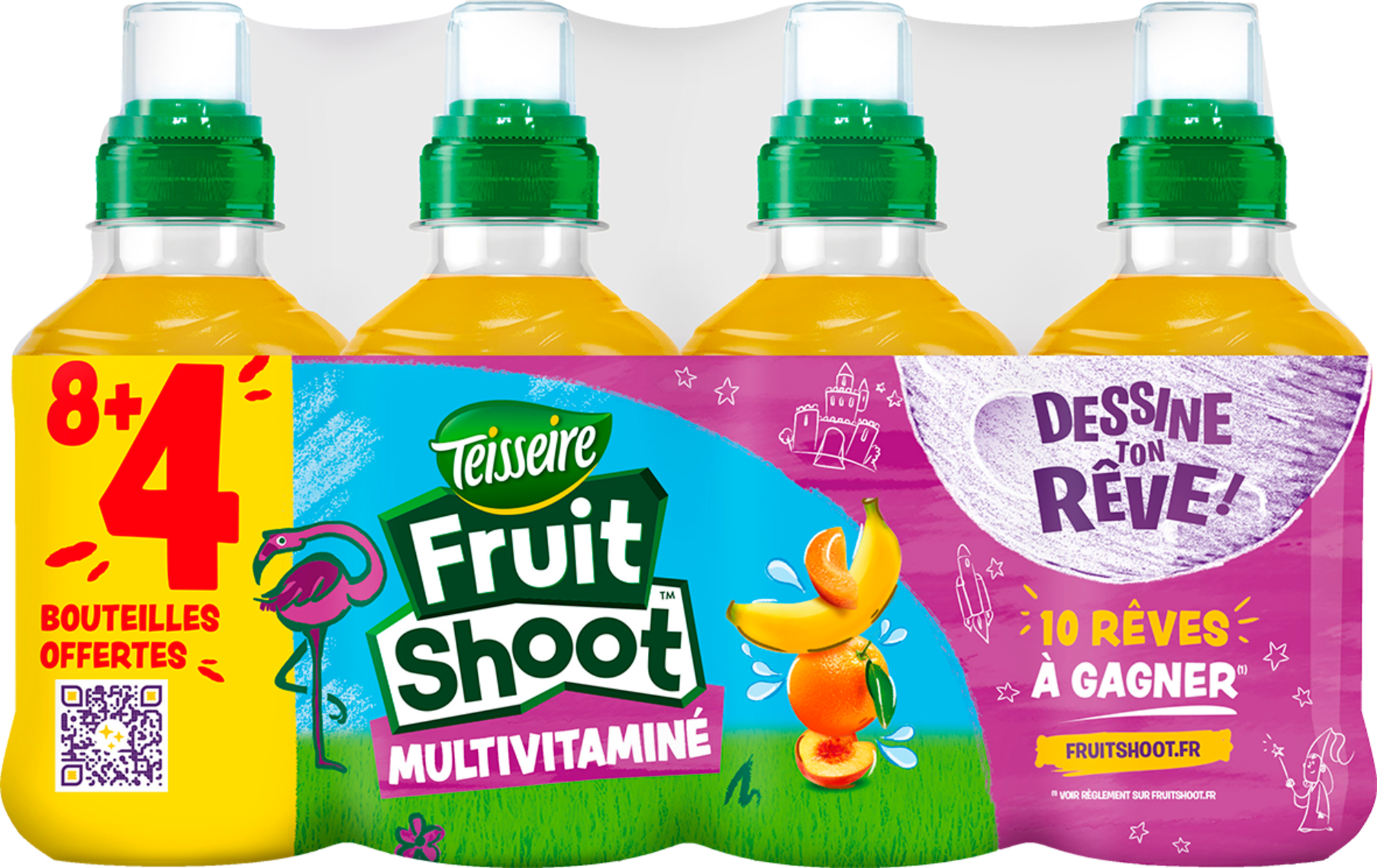 BOISSON AUX FRUITS SAVEUR MULTIVITAMINÉS
