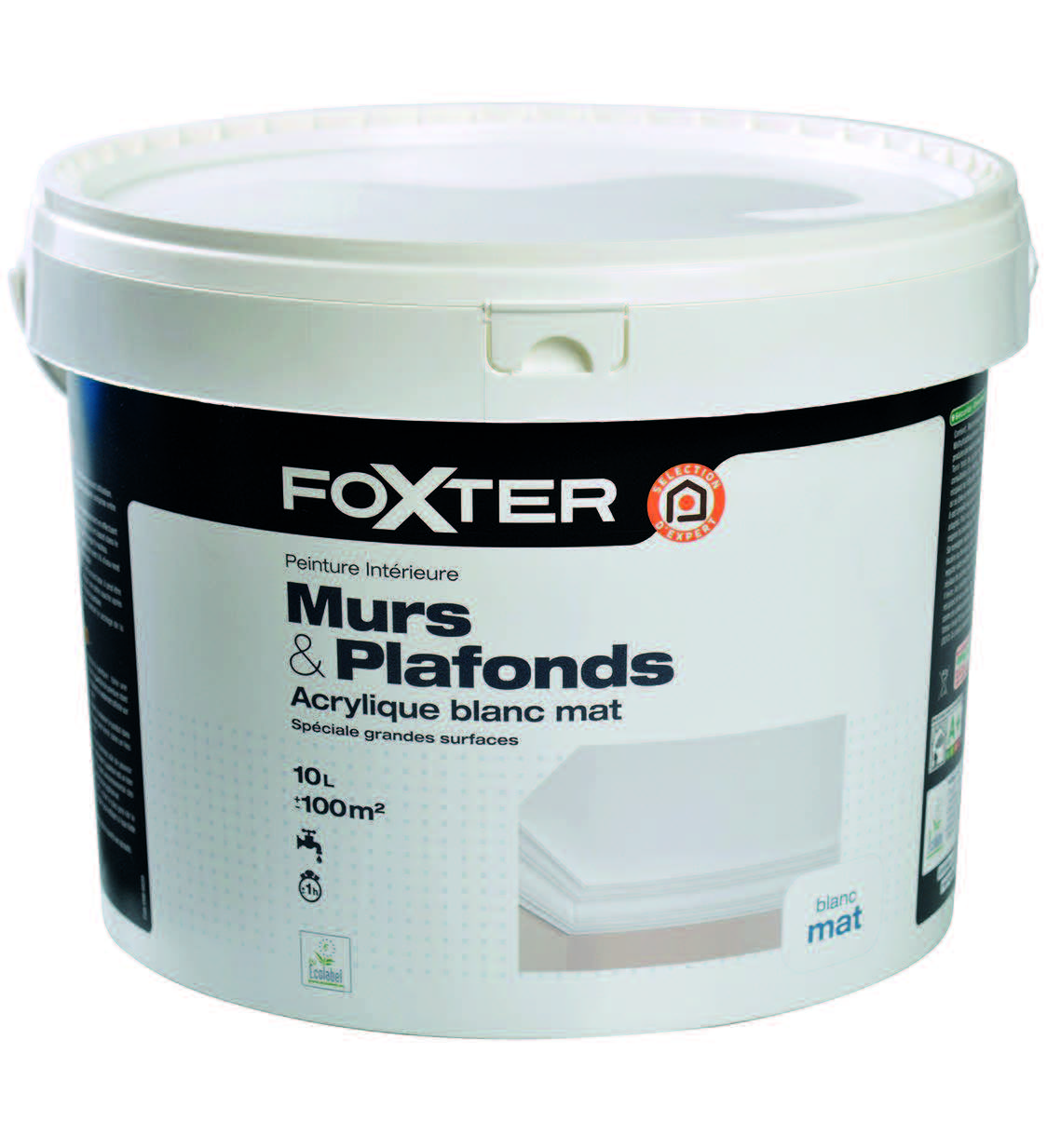 PEINTURE BLANC MAT 10 L