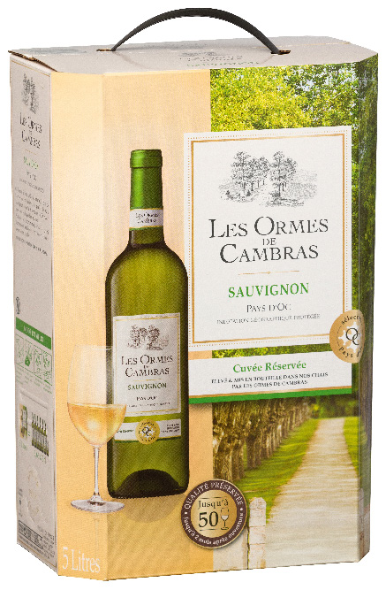 I.G.P(1) PAYS D’OC LES ORMES DE CAMBRAS SAUVIGNON
